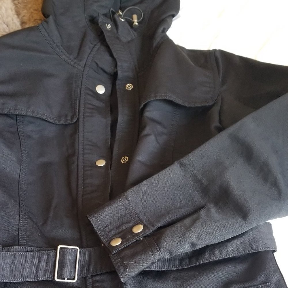 2/$68💗3/$81 J.Crew Hooded Trench Coat - Picture 8 of 8